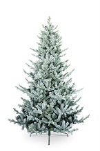 ALBERO DI NATALE INNEVATO 240 CM ABETE CORTINA