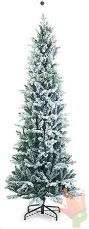 ALBERO DI NATALE INNEVATO 240 CM ABETE MERANO