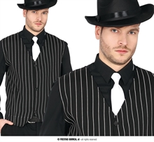 GILET GANGSTER ADULTO TAGLIA L