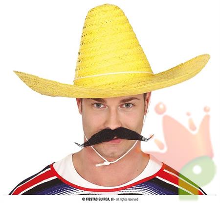 SOMBRERO MESSICANO GIALLO 50 CM