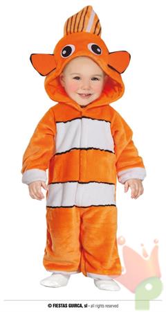COSTUME PESCIOLINO NEMO BAMBINO TG. 18/24 MESI