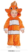 COSTUME PESCIOLINO NEMO BAMBINO TG. 18/24 MESI