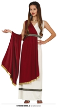 COSTUME ROMANA BAMBINA TG. 14/16 ANNI
