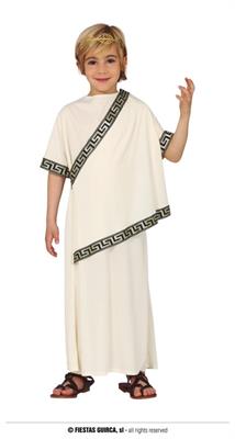 COSTUME ROMANO BAMBINO TG. 7/9 ANNI