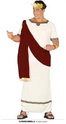 COSTUME ROMANO CESARE AUGUSTO ADULTO TG. 46/48 S