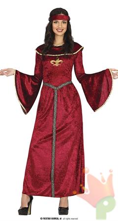 COSTUME PRINCIPESSA MEDIEVALE TG.36/38 S