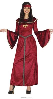 COSTUME PRINCIPESSA MEDIEVALE TG.42/44 L