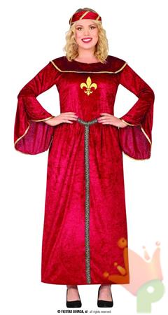 COSTUME PRINCIPESSA MEDIEVALE TG.44/46 XL