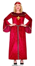 COSTUME PRINCIPESSA MEDIEVALE TG.44/46 XL