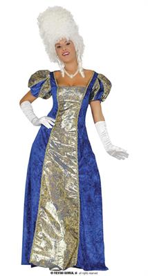 COSTUME MARCHESA BLU ADULTA TG. 36/38 S