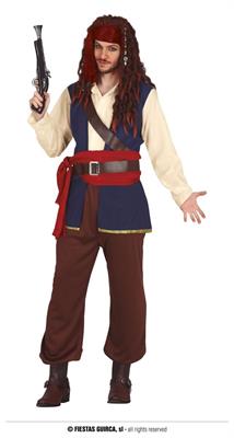 COSTUME PIRATA ADULTO TG. 48/50 M