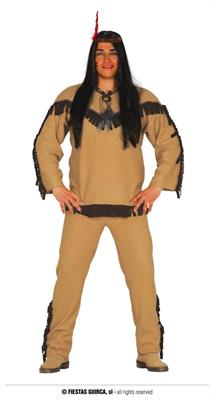 COSTUME INDIANO ADULTO TG. 52/54 L