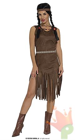 COSTUME INDIANA ADULTA TG.36/38 S