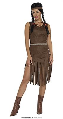 COSTUME INDIANA ADULTA TG.36/38 S