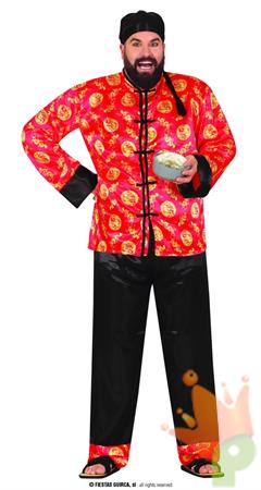 COSTUME MANDARINO CINESE ADULTO TG.54-56 XL