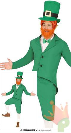 COSTUME FOLLETTO IRLANDESE ST PATRICK'S TG. 52-54 L