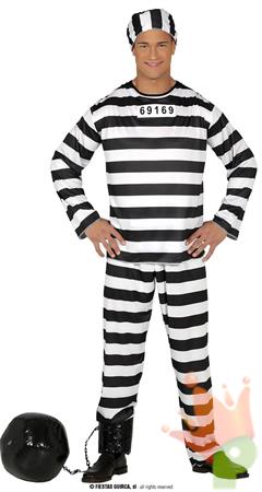 COSTUME PRIGIONIERO ADULTO TG.46-48 S