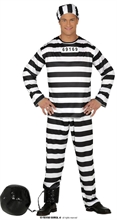 COSTUME PRIGIONIERO ADULTO TG.46-48 S