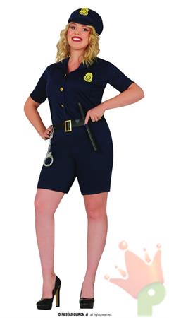 COSTUME POLIZIOTTA ADULTA TG. 44-46 XL