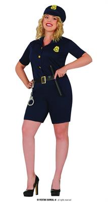 COSTUME POLIZIOTTA ADULTA TG. 44-46 XL