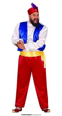 COSTUME GENIO DELLA LAMPADA ADULTO TG.54-56 XL