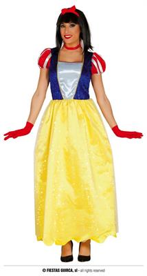 COSTUME BIANCANEVE ADULTA TG.38-40