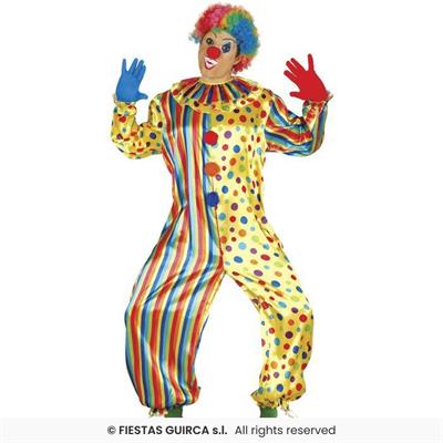 COSTUME PAGLIACCIO ADULTO TG. 46-48 S