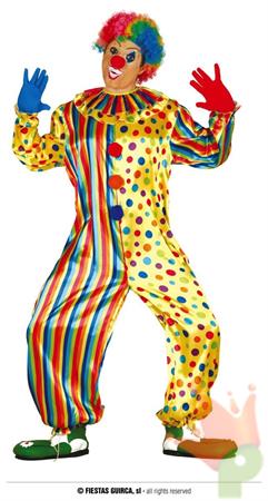 COSTUME PAGLIACCIO ADULTO TG. 52-54 L