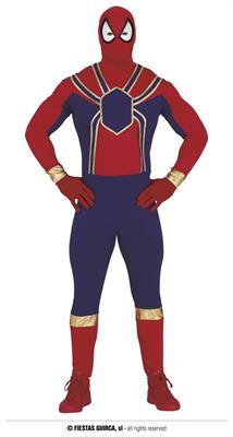 COSTUME EROE RAGNO SPIDERMAN ADULTO TG.48-50 M