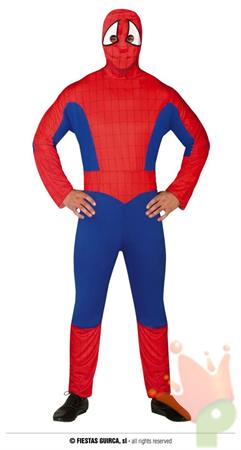COSTUME SUPEREROE RAGNO SPIDERMAN ADULTO TG.52-54 L