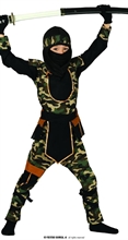 COSTUME COMMANDO NINJA BAMBINO TG.10-12 ANNI