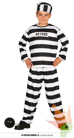 COSTUME PRIGIONIERO BAMBINO TG. 10-12 ANNI