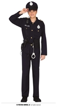 COSTUME POLIZIOTTO BAMBINO TG.14-16 ANNI