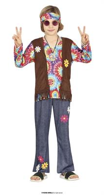 COSTUME HIPPIE BAMBINI TG. 5-6 ANNI