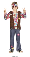 COSTUME HIPPIE BAMBINI TG. 10-12 ANNI