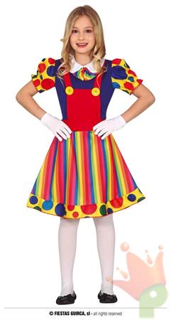 COSTUME PAGLIACCIO BAMBINA TG.10-12 ANNI
