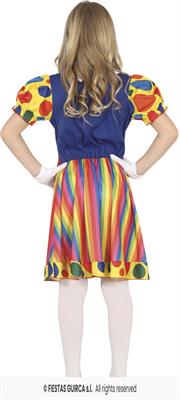 COSTUME PAGLIACCIO BAMBINA TG.10-12 ANNI