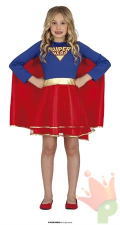 COSTUME SUPEREROINA BAMBINA TG. 10-12 ANNI