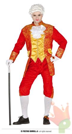 COSTUME MARCHESE ROSSO ADULTO TG.M