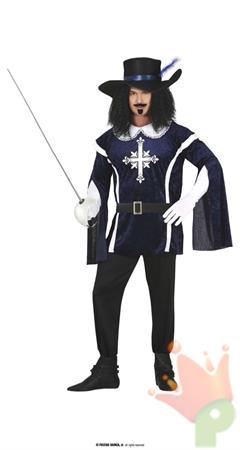 COSTUME MOSCHETTIERE ADULTO TG. 48-50 M
