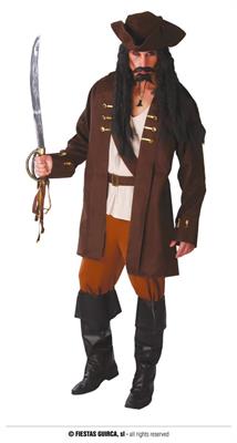 COSTUME CAPITANO PIRATA ADULTO TG. 52-54 L