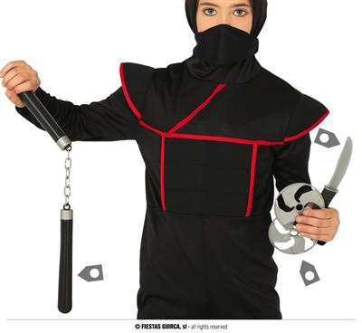 SET NINJA CON NUNCHAKU