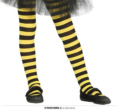 COLLANT GIALLI STRISCE BAMBINA