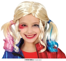 PARRUCCA HARLEY QUINN BAMBINA