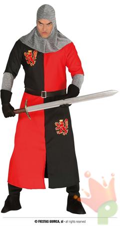 COSTUME CAVALIERE MEDIEVALE ADULTO TG. 48/50 M