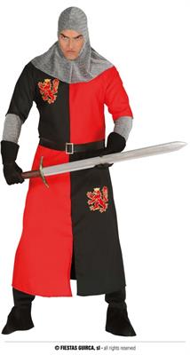 COSTUME CAVALIERE MEDIEVALE ADULTO TG. 48/50 M