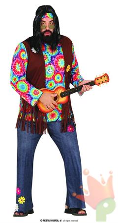 COSTUME HIPPIE ADULTO TG.54-56 XL