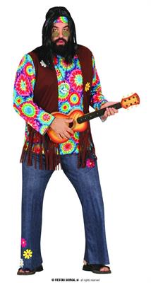 COSTUME HIPPIE ADULTO TG.54-56 XL