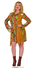 COSTUME HIPPIE ADULTA TG. 44-46 XL