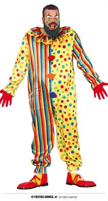 COSTUME PAGLIACCIO ADULTO TG. 54-56 XL